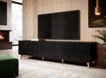Cama RTV cabinet PAFOS 200x42x52 Black matt - Image 5