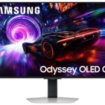 Samsung G81SF computer monitor 81.3 cm (32 ) 3840 x 2160 pixels 4K Ultra HD OLED Silver