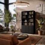 Cama LIVERTI shelving unit 100x42x171 black - Image 2