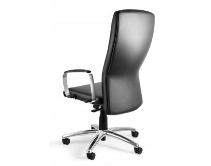 Adella C239 office chair  genuine leather HL-4  black