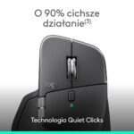 Logitech MX Master 4 Wireless Ergonomic Bluetooth Mouse Graphite - Image 16