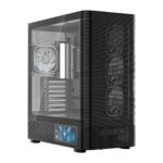 Modecom Volcano AQ400 Gaming Midi Tower Computer Case with Side Window Black - Image 2