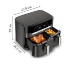Tefal Easy Fry Dual XXL EY942HE0 fryer Double 11 L Stand-alone 2020 W Hot air fryer Grey - Image 9