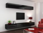 Cama Cabinet VIGO  90  full 90/35/32 black/black gloss - Image 7