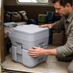 Portable toilet CAMRY CR 1035 Grey - Image 9