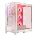 Modecom Volcano Space Apex ARGB Gaming Midi Tower Computer Case with Side Window White - Image 18