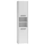 Topeshop S40 BIEL bathroom storage cabinet White - Image 2