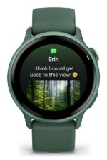 Garmin Vivoactive 6 Aluminium 42mm Waterproof Smartwatch with Heart Rate Monitor (Jasper Green) - Image 3
