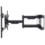 Manhattan TV & Monitor Mount  Wall  Full Motion  1 screen  Screen Sizes: 37-75   Black  VESA 200x200 to 800x400mm  Max 75kg  LFD  Tilt & Swivel with 3 Pivots  Lifetime Warranty - Image 3