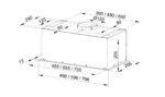 Under-cupboard kitchen hood MAAN Fiugi 2 60 310 m3 / h  Black - Image 2