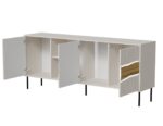 Cama INSERTO 3D1W chest of drawers 190x40x80 cashmere + LED
