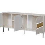 Cama INSERTO 3D1W chest of drawers 190x40x80 cashmere + LED