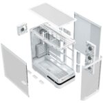 MODECOM Volcano Volcano AQ100 ARGB Midi White - Image 5