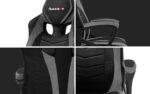Huzaro FORCE 2.5 GREY MESH Gaming armchair Mesh seat Black  Grey - Image 7