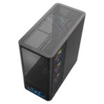 Modecom Volcano AQ500 Gaming Midi Tower Computer Case with Side Window and ARGB Lighting Black - Image 15