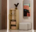 ALMA CHEST OF DRAWERS  ANTHRACITE/ARTISAN OAK - Image 6