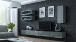 Cama Cabinet VIGO  90  full 90/35/32 grey/grey gloss - Image 2