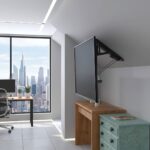 Maclean Energy MC-880 TV Mount Ceiling with Extension Arm Until 70" and 35kg - Image 17
