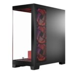 Modecom Volcano Space Apex ARGB Gaming Midi Tower Computer Case with Side Window Black - Image 16