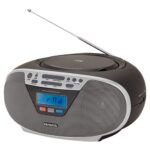 Aiwa BBTU-400SL portable stereo system Analog & digital 6 W FM Silver MP3 playback - Image 7