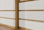 M6 MALWA CHEST OF DRAWERS 120 CM 6 DRAWERS OAK ARTISAN/WHITE - Image 7