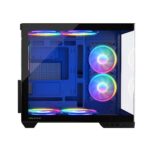 Modecom Panorama ARGB 5F Gaming Midi Tower Computer Case with Side Window Black - Image 4