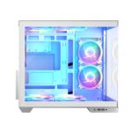 Modecom Panorama ARGB 5F Gaming Midi Tower Computer Case with Side Window White - Image 11