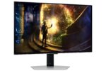 Samsung Odyssey G6 G61SD OLED HDR Monitor 27" QHD 2560x1440 240Hz with Response Time 0.03ms GTG Silver - Image 11