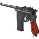 Air rifle pistol Ranger M712 BROOMHANDLE Full Auto Blowback K.4 5 BBS 19-shots KWC