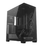Modecom Volcano Stellar Plus ARGB 8F Gaming Midi Tower Computer Case with Side Window Black - Image 19