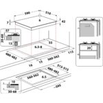 Whirlpool AKT 627/NB1 Black Built-in 59 cm Gas 4 zone(s) - Image 9