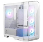 MSI MAG Pano M100R Gaming Micro Tower Computer Case with White Side Window - Image 14