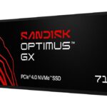 SanDisk Optimus GX 7100 2 TB M.2 PCI Express 4.0 NVMe TLC 3D NAND