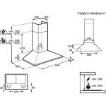 Electrolux Απορροφητήρας Καμινάδα 60cm Λευκός - Image 6