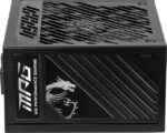 MSI MPG A1250GS PCIE5 1250W Black Computer Power Supply Full Modular 80 Plus Gold - Image 2