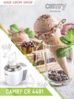 Camry Premium CR 4481 ice cream maker Gel canister ice cream maker 0.7 L 90 W White - Image 13