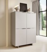 Cama 4D chest of drawers ALMA 100x41.5xH145 cashmere - Image 2