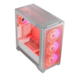 Modecom Volcano Expanse S Apex ARGB Gaming Midi Tower Computer Case with Side Window White - Image 15