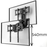 Maclean Energy MC-891 TV Wall Mount with Extension Arm 70" and 35kg - Image 11