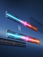 Govee Gaming Wall Light (4+1) Bluetooth/WiFi Decorative Lamp Bar Light Black 5pcs - Image 22