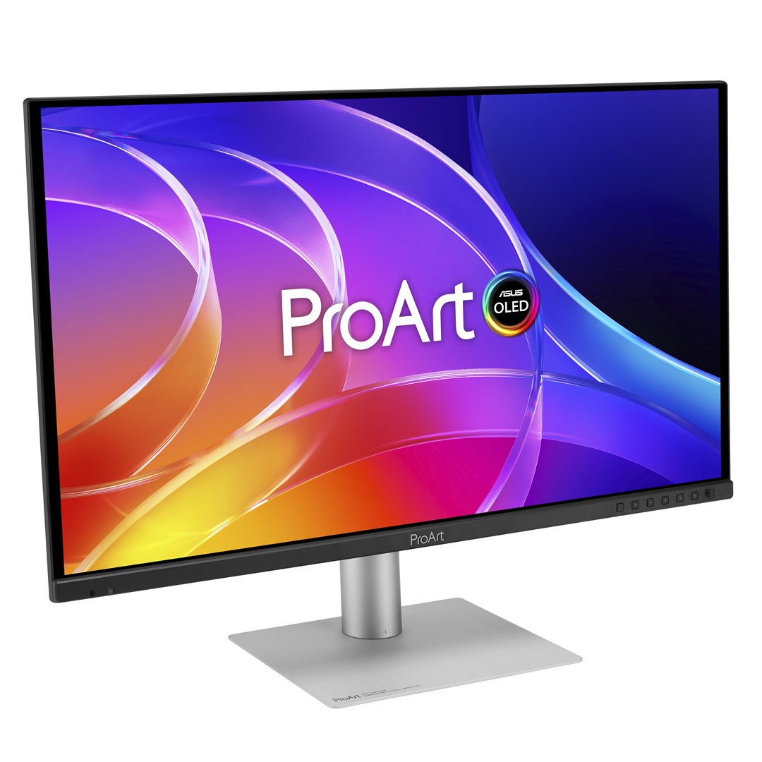 ASUS ProArt OLED PA279CDV computer monitor 67.3 cm (26.5 ) 3840 x 2160 pixels 4K Ultra HD QD-OLED Black Silver - Image 1