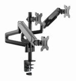 Gembird MA-DA3-01 monitor mount / stand 68.6 cm (27 ) Desk Black - Image 2