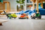 LEGO CITY 60505 Airplane  Service Truck and Hovercraft Rem - Image 10
