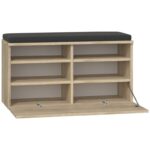 Topeshop RIVA SZAFKA SONOMA shoe organizer Closed Oak - Image 2