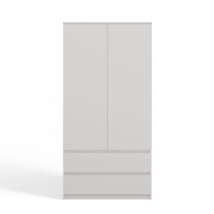 Double Door Wardrobe White