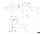 COSMO Oak Artisan Desk + Bookcase Set - Image 11