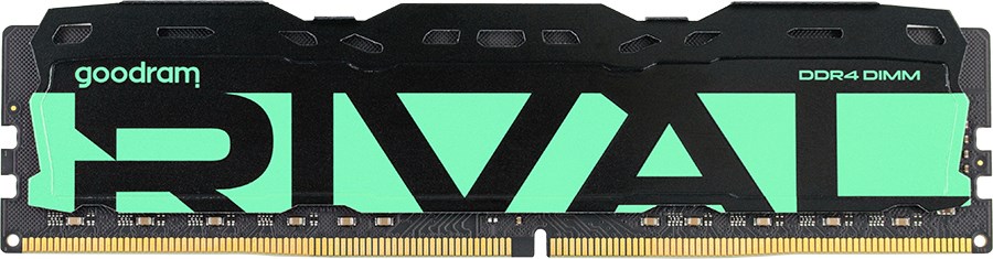 GoodRAM RIVAL Radiant Green DDR4 32GB RAM με 2x16GB Modules για Desktop - Image 1