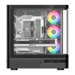Modecom Volcano AQ200 Gaming Midi Tower Computer Case with Side Window Black - Image 13