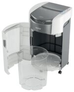 Leitz 80410000 IQ Optimax AutoFeed 300 paper shredder  P5  300 sheets  25-litre waste bin - Image 9