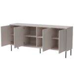4D chest of drawers ABI 200x45x88 cashmere matt